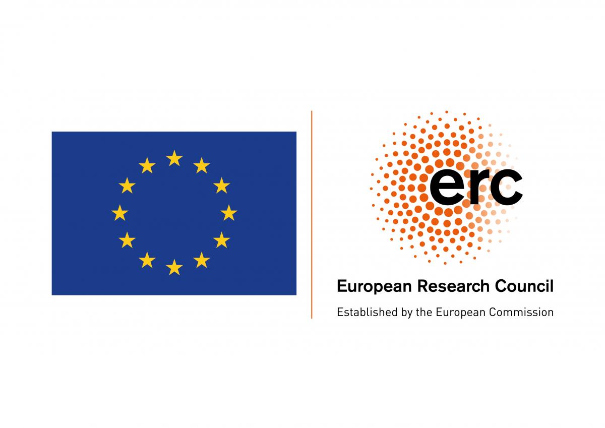 Logo ERC with EU flag