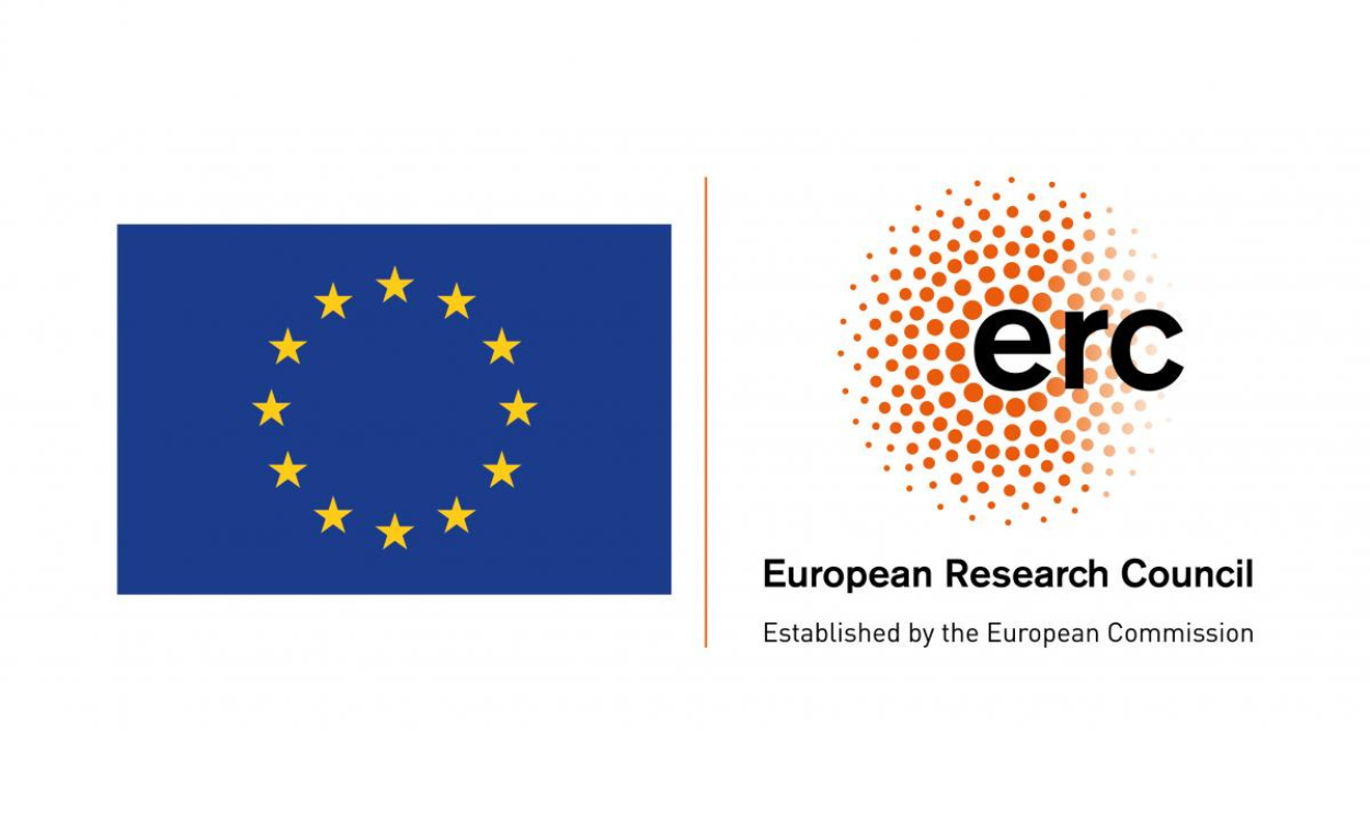 Logo ERC with EU flag